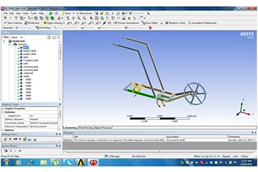 Design of Plough  Machine